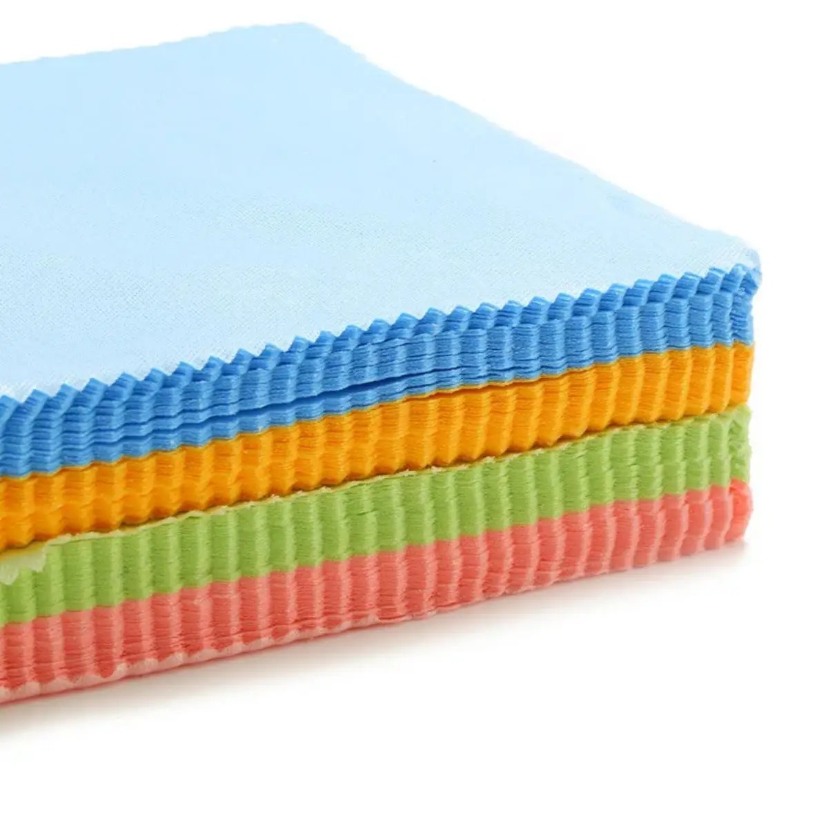 10/20/50/100pcs Chamois Glasses Cleaner Jewelry Care Wipe Cleaning Cloth Microfiber For Glasses Lens Phone Screen(Random Color) image 3
