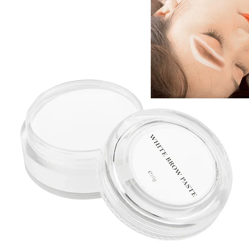 Pâte blanche pour microblading et maquillage, 1 pièce, 10g, kit de embaupour tatouage et sourcils