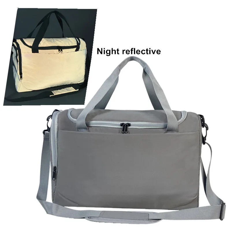 

Мужская спортивная сумка для путешествий, женская большая сумка для фитнеса выходного дня, ночные светоотражающие студенческие школьные сумки, Новое поступление, спортивные