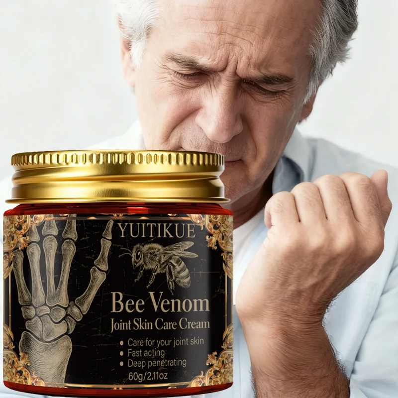 Crema para el cuidado de la piel de las articulaciones con veneno de abeja, penetración profunda de acción rápida, apta para todo tipo de piel 3