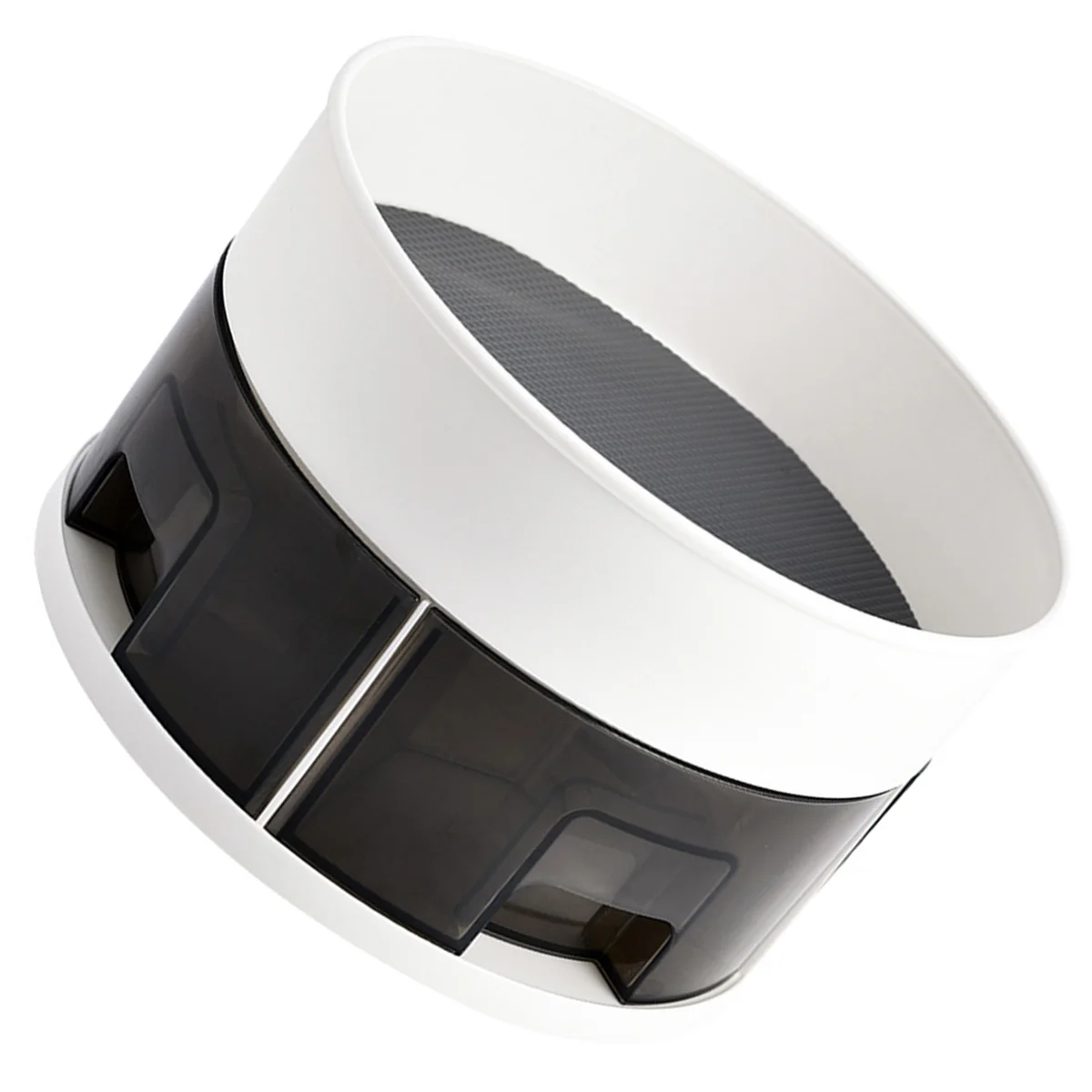 

1pc Double Layer Seasoning Rack Rotating Kitchen Storage Organizer For Spice Bottles Condiment Holder Large Capacity Turntable