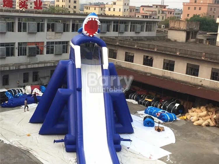 Europejskie i amerykańskie bestsellery: duże dmuchane zjeżdżalnie wodne, tanie, produkcja chińska, materiał PVC na imprezy.