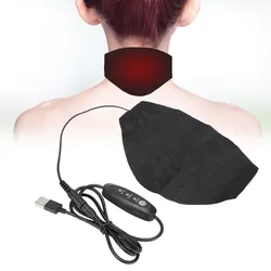 Electric Neck Heating Pad Heated Neck Wrap for Pain Relief Cervical Vertebra Fatigue Therapy Adjustable Health Care Massager