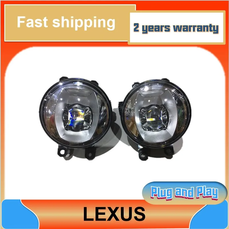 Car Styling for Valeo for LEXUS ES Foglight CT200H Fog Light GS GX IS LX RX for Assembly