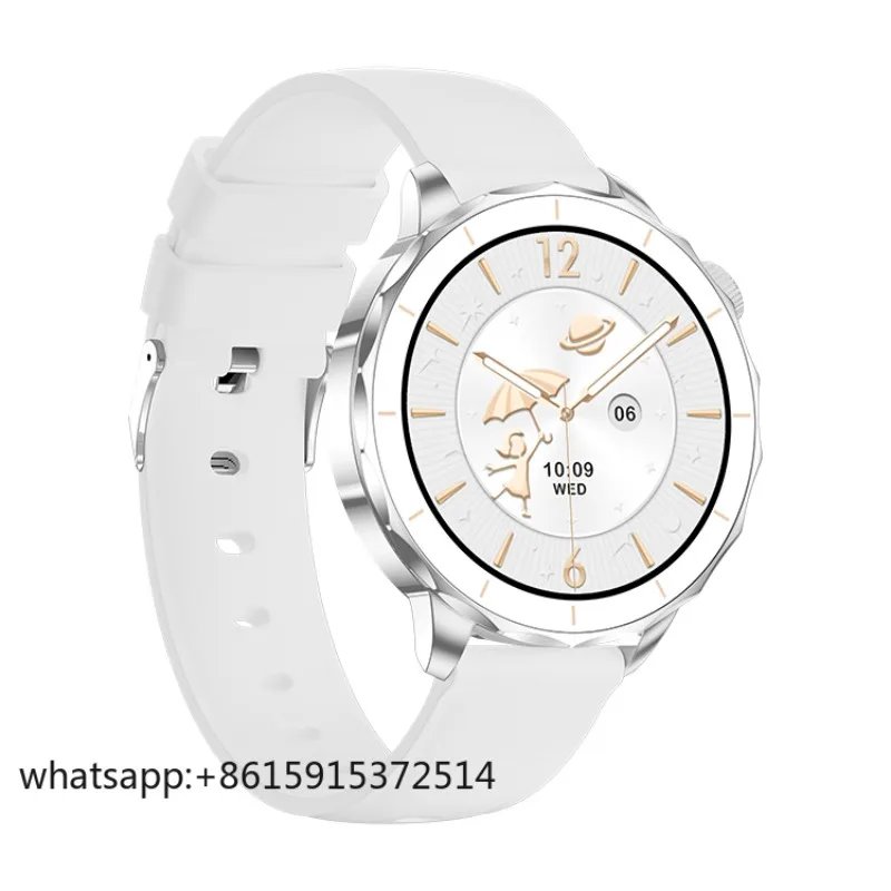 

TLCRETE New HD X2Mini Ladies Smart Watch Elegant Bracelets 1.32inch Amoled Display IP68 Waterproof Health Monitor Sport Smartwat