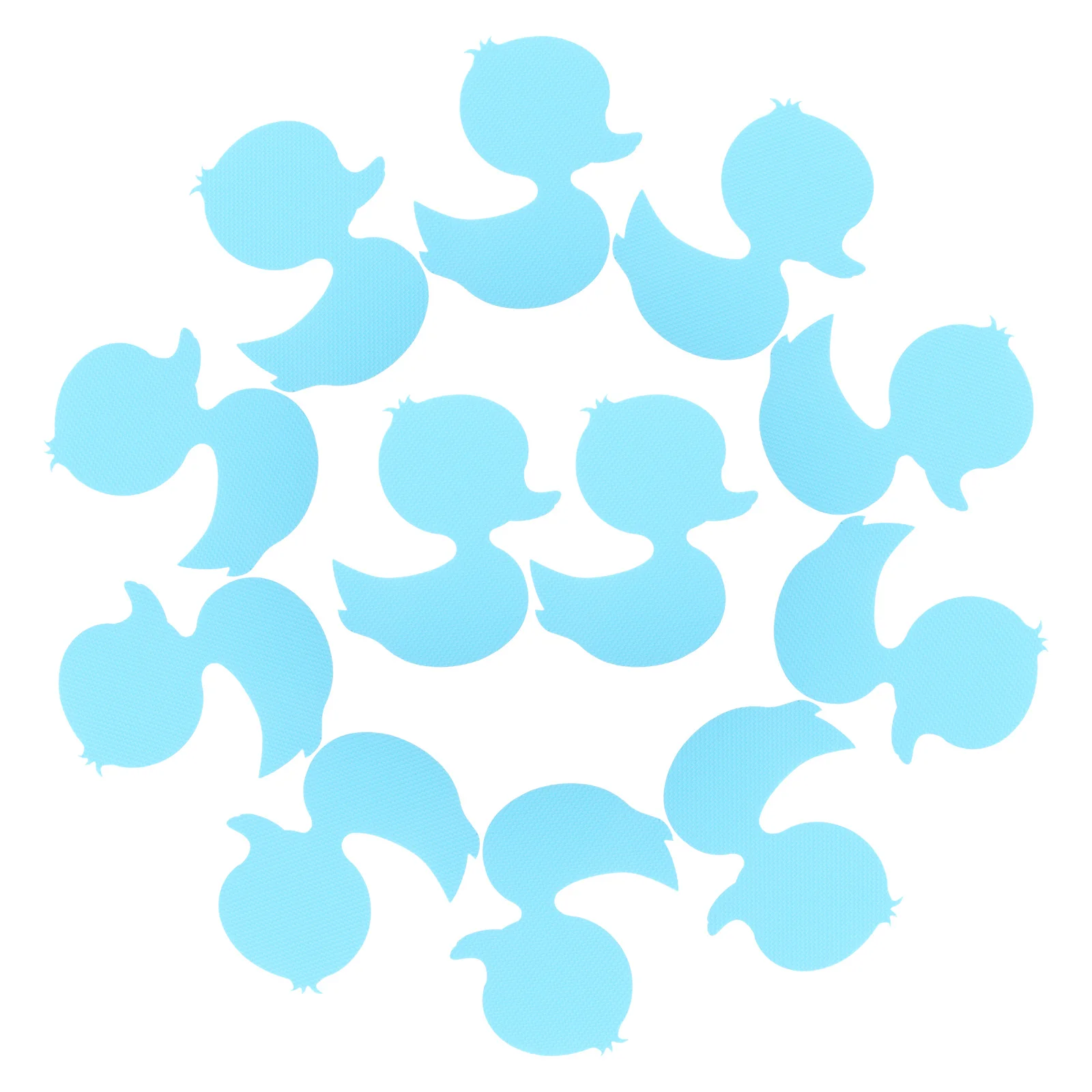 

12 Pcs Floor Anti-slip Sticker Duck Stickers for Bathroom Peva Bathtub Flooring Safety Tape