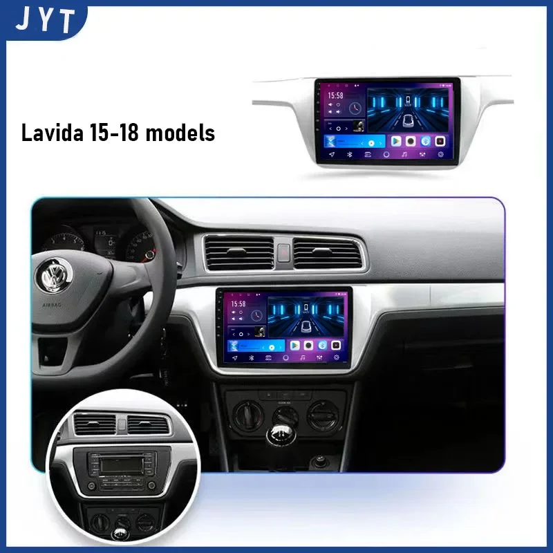 For VW T-Cross MQB  Lavida POLO Tharu Tayron T-ROC Bora Nirus 2015-2018 android 13 Car Radio Multimedia Video Player