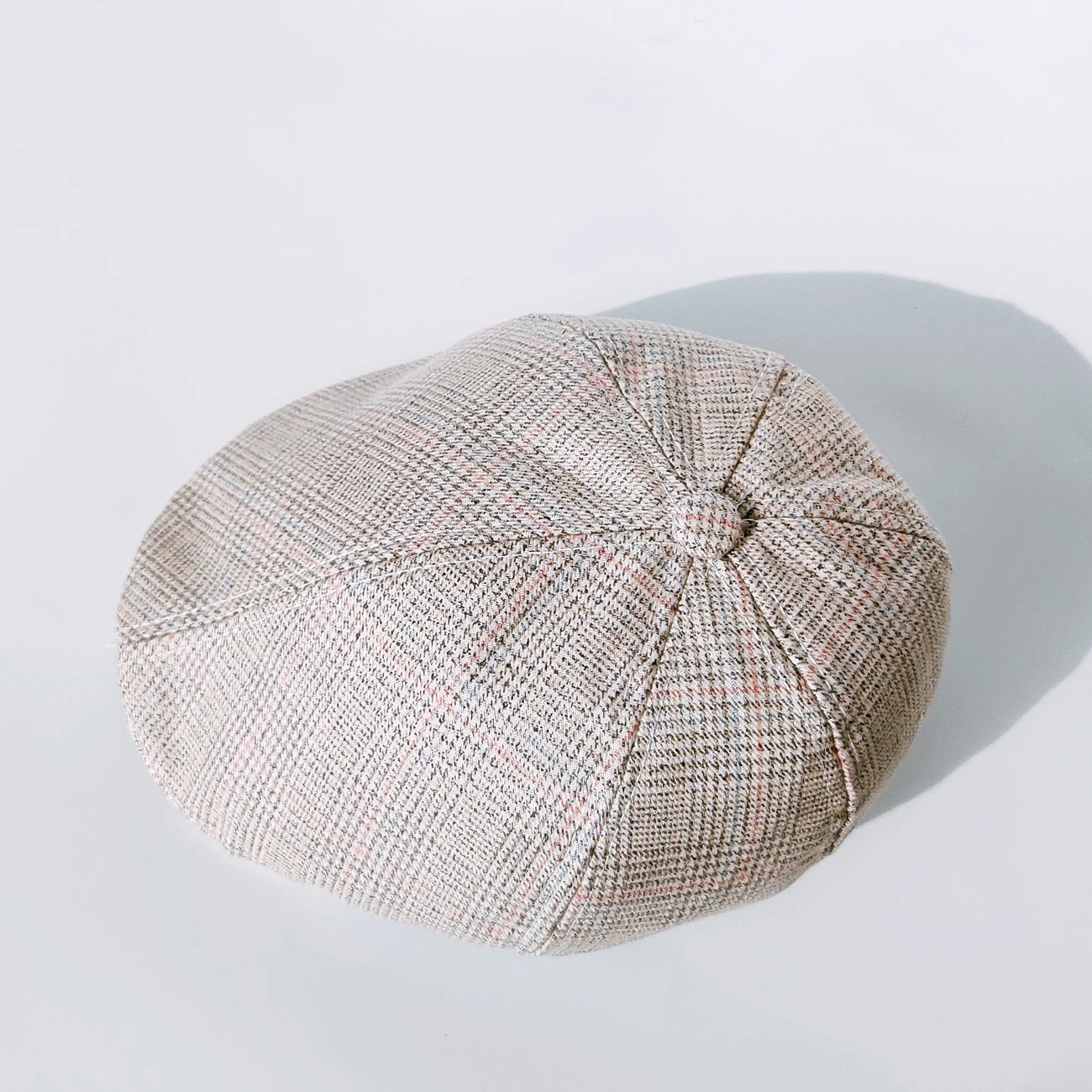 Baby Photography Hat Beret Hats Cute Toddler Sun Cap khaki Letter Plaid Infant Girls Boys Children Kids