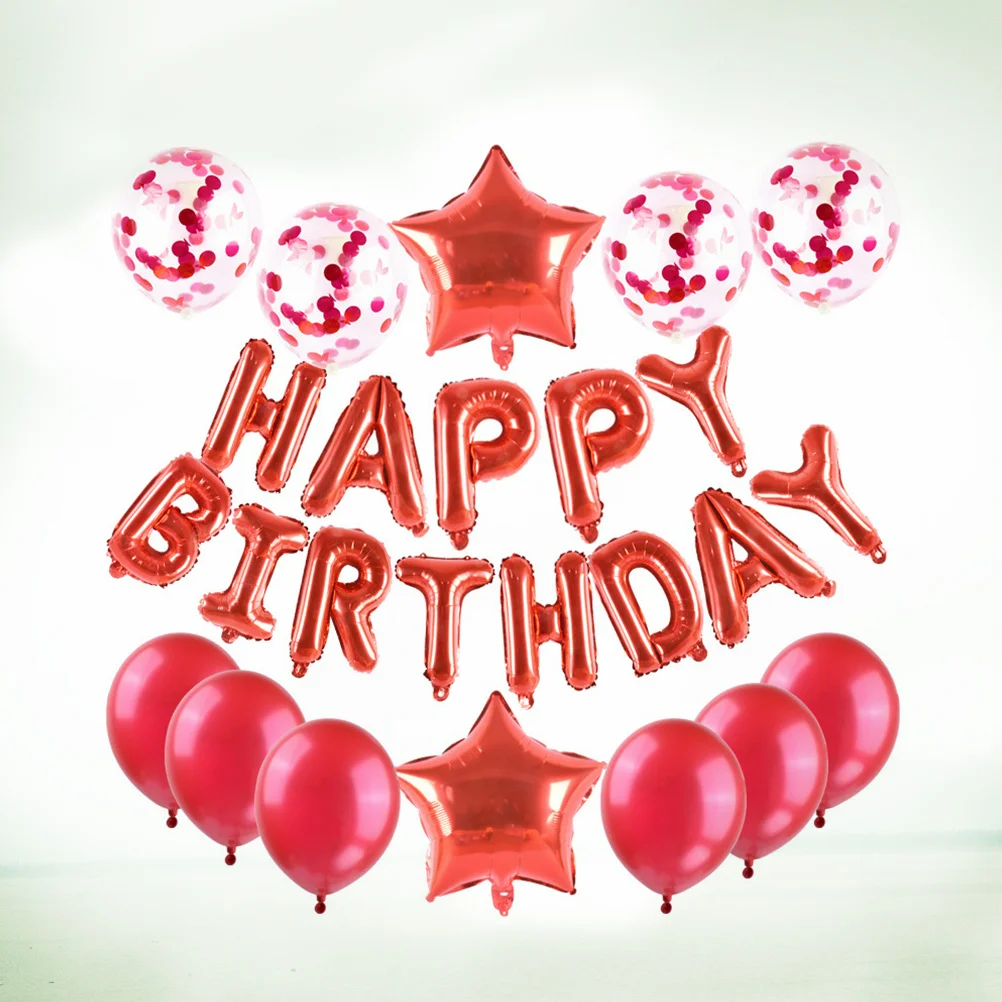 

26 pcs Birthday Decoration 16 Inch 12 Inch Colorful Sequin Balloon Set For Kids Wedding Party Room Outdoor Decor Set Kids Party