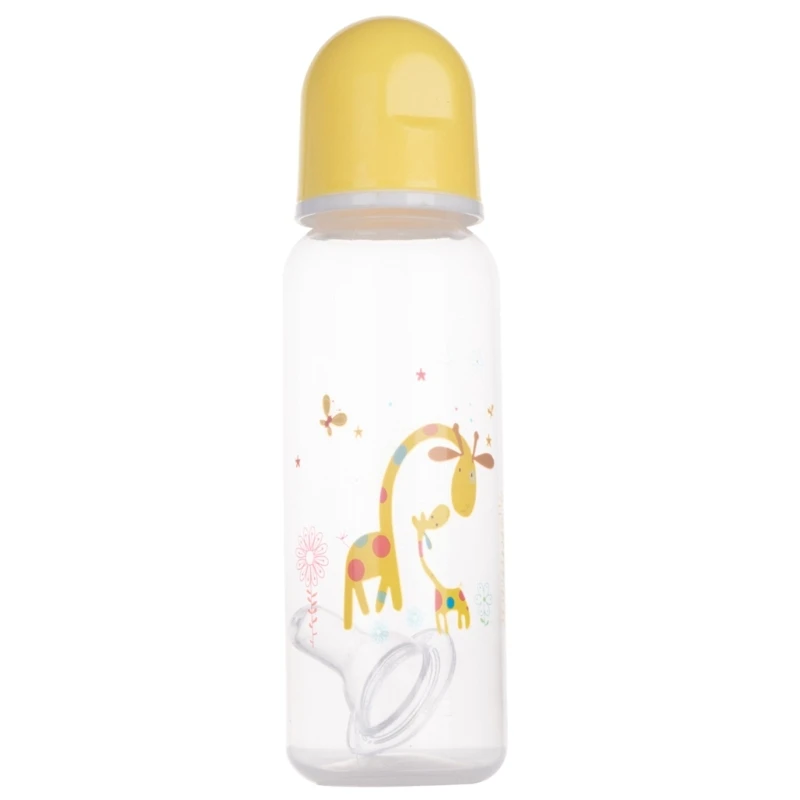 Lightweight Baby Bottle with Different Patterns 250ml Baby Bottles Baby Feeding Pacifier Bottle Quality Plastics Made