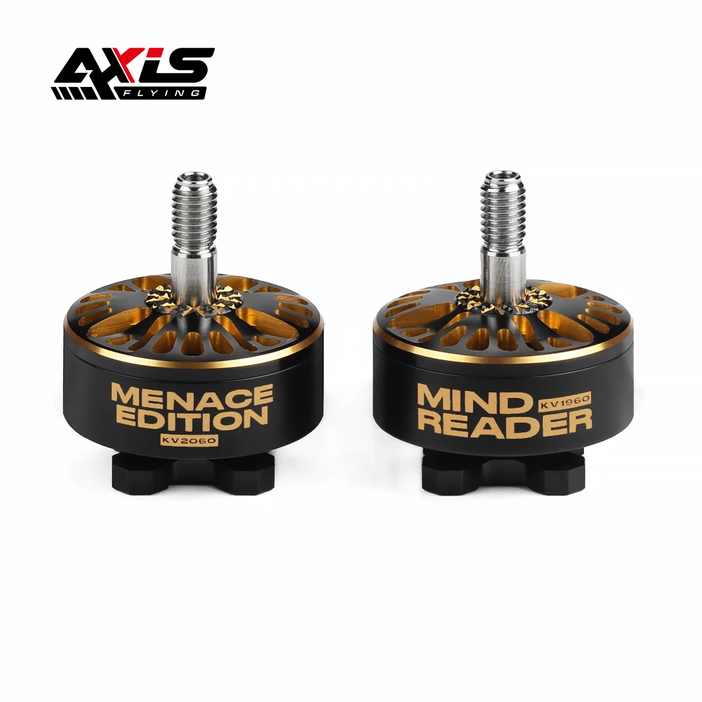 

Axisflying BlackBird V4 2307 5inch Brushless Motor 1960KV 2060KV for FPV Freestyle Sbang Motor