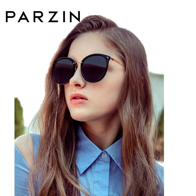 

PARZIN Women Polarized Sunglasses Vintage Colorful Female Sun Glasses Ladies Driving Glasses Eyeglasses 9868