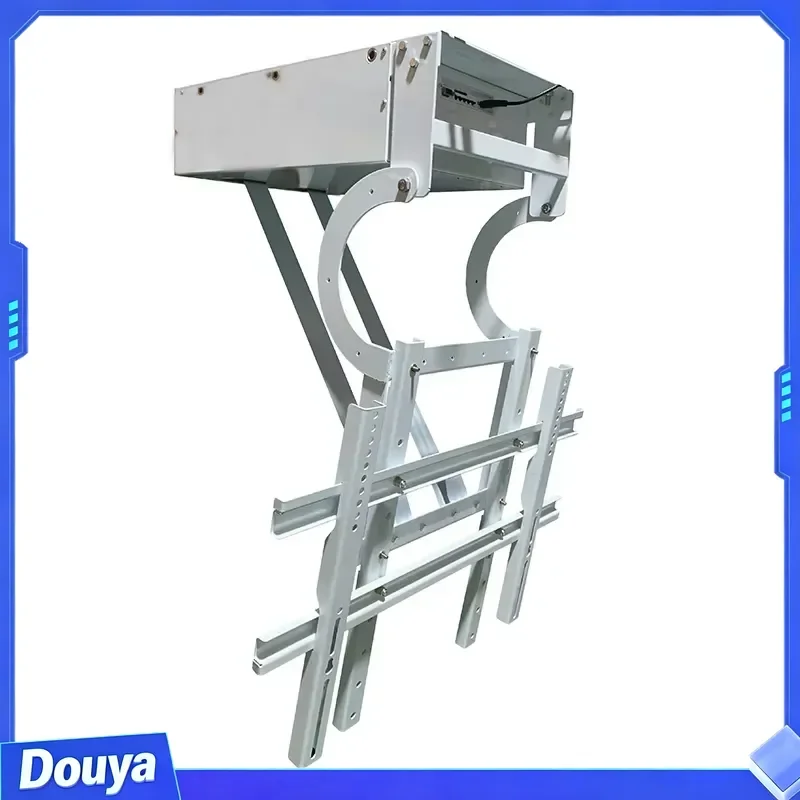 Automatic Office Home Hotel Rooms Ceiling Lift Machinism Plasma Steel Remote Control LCD TV Stand/Mounts TV Stands