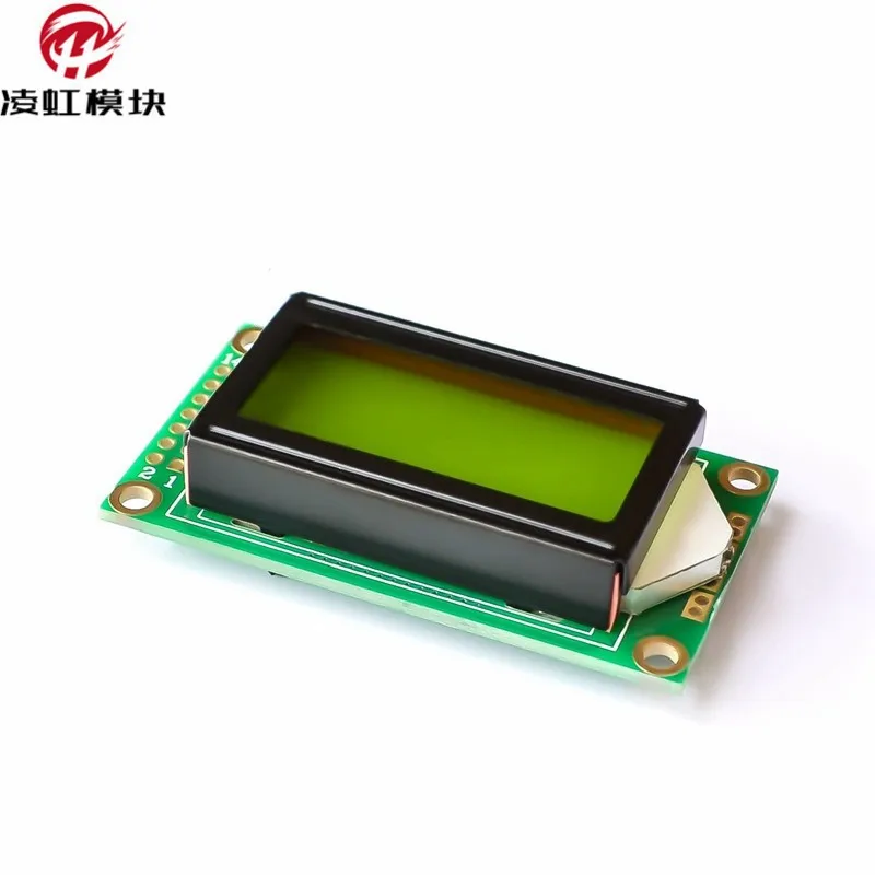 0802A Character LCD Screen 8*2Line Yellow-green screen LCD Screen