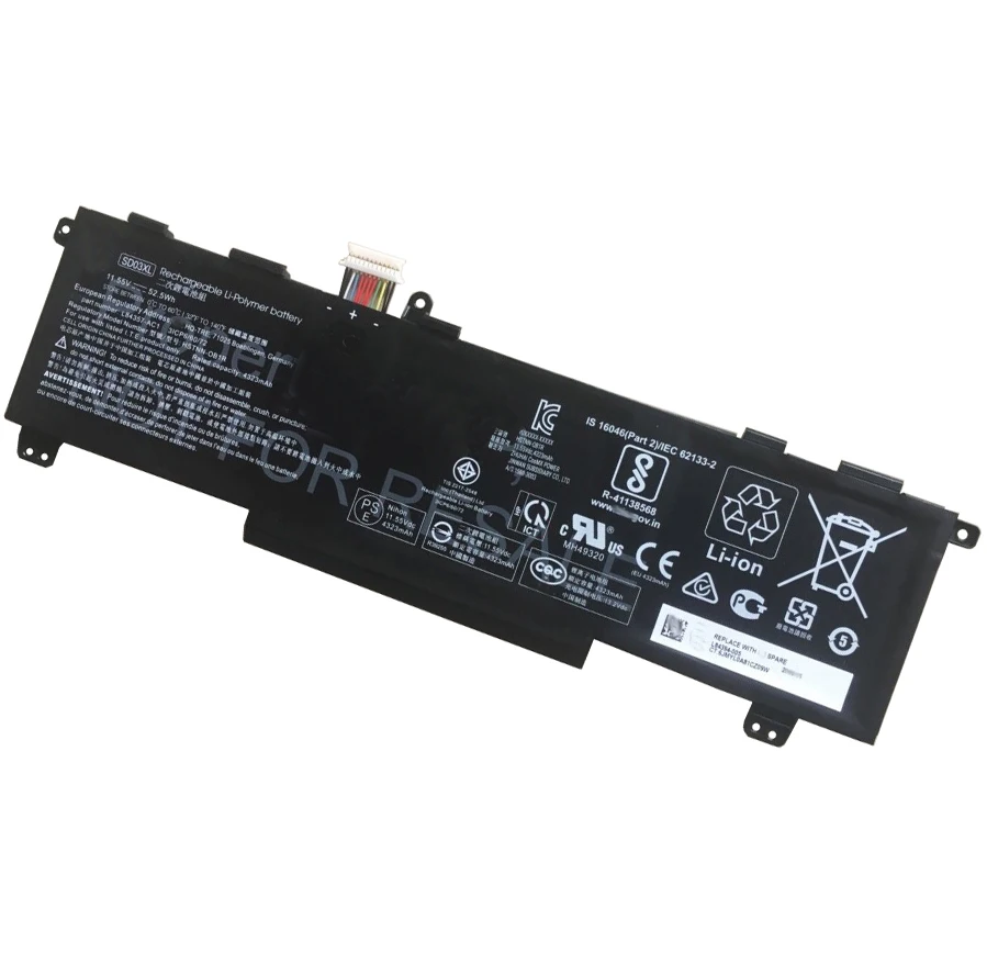 NEW Original Battery SD03XL For HP Chromebook 13 G1 HSTNN-IB7K/OB1R 847462-1C1 848212-850 L84394-005 L84357-AC1 TPN-Q176