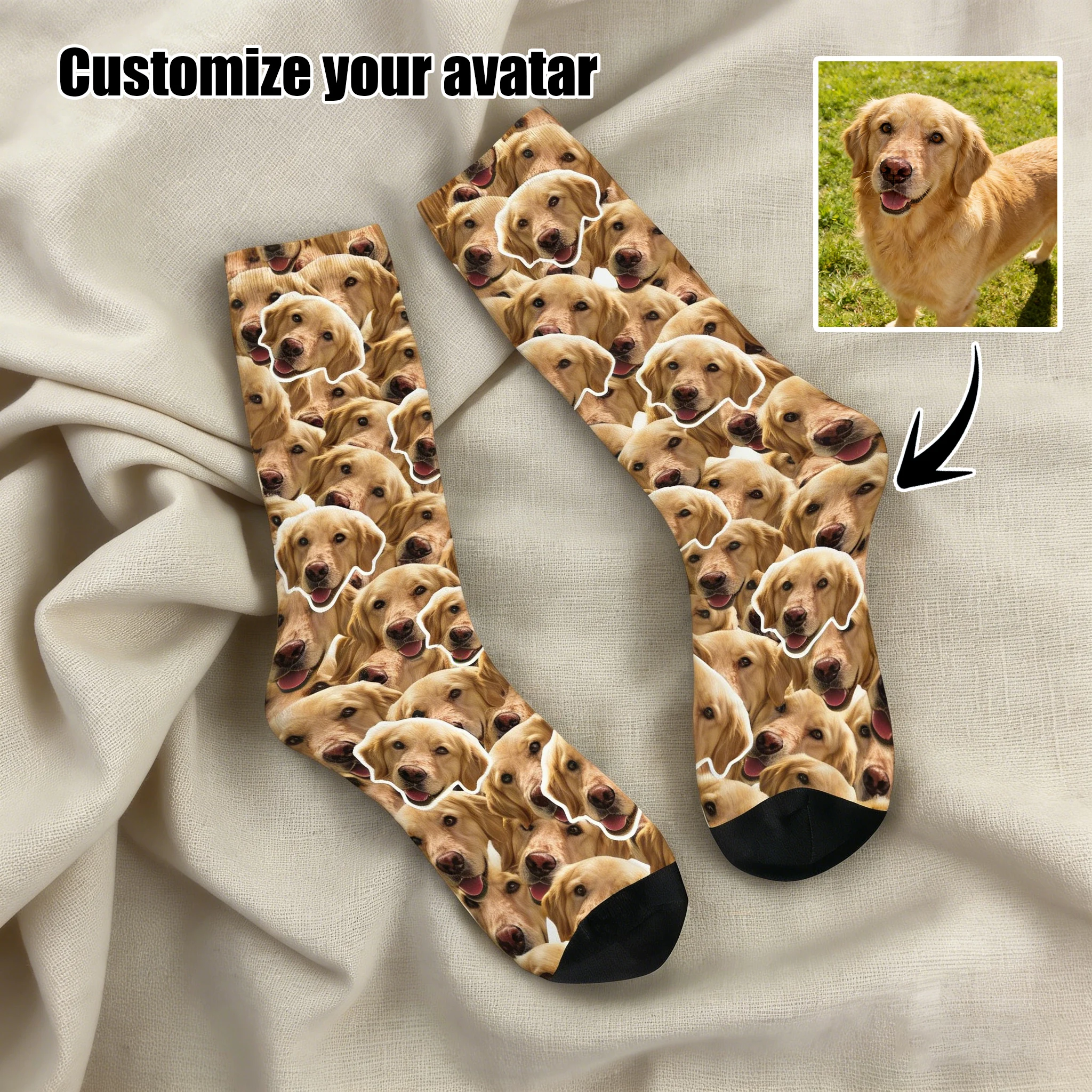 

Индивидуальные носки в форме лица. Носки унисекс по индивидуальному заказу. Персонализированные носки с изображением. Носки для фотографий. Носки по индивидуальному заказу в качестве подарков.