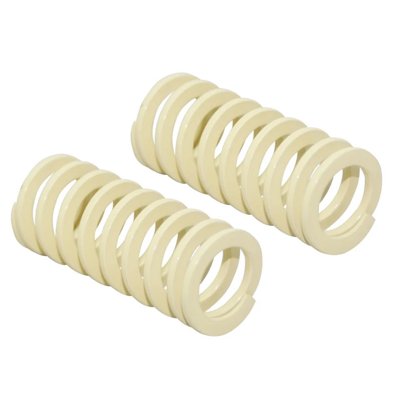 Creamily 1PCS Off White Super High Deflection Coil Spring Precision Rectangular OD=10.5mm-50mm ID=6mm-36mm Length=15mm-100mm