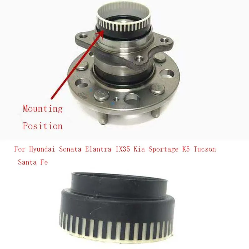 Rear Wheel ABS Speed Sensor For Hyundai Elantra Sonata IX35 Tucson Santa Fe Accent Kia Sportage K5
