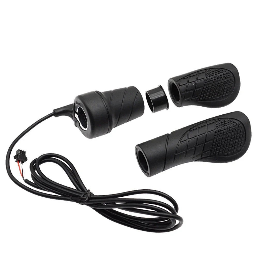 

For 22mm Handlebar 22mm Handlebar Throttle E-Bike Throttle Outdoor Riding Handlebar Throttle Control Kit 5V Operating Voltage