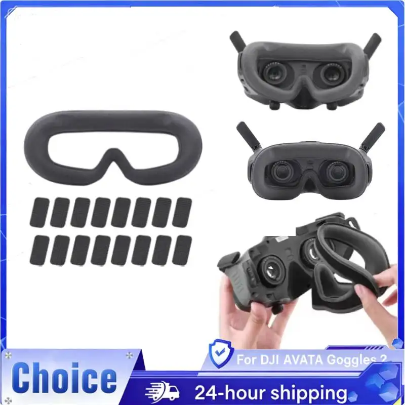 For DJI AVATA Goggles 2 Foam Pad Sponge Eye Mask Comfortable & Light Resistant For Avata Goggles2 Sponge Eye Pad Drone Accessory