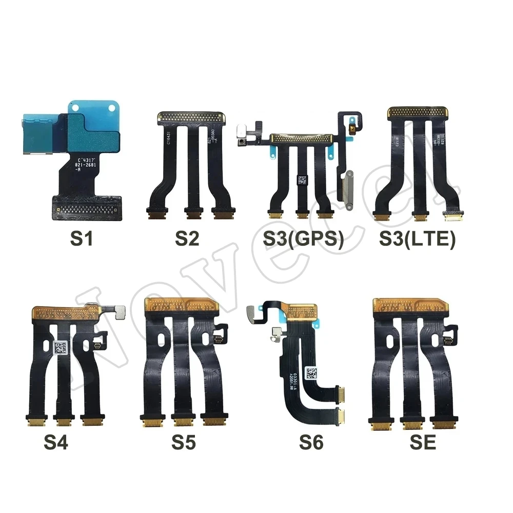 Novecel LCD Flex Cable For Apple Watch Series 1 2 3 4 5 6 7 8 9 10 SE SE2 Ultra 1 Touch Screen Motherboard Connector Flex Cable image 4
