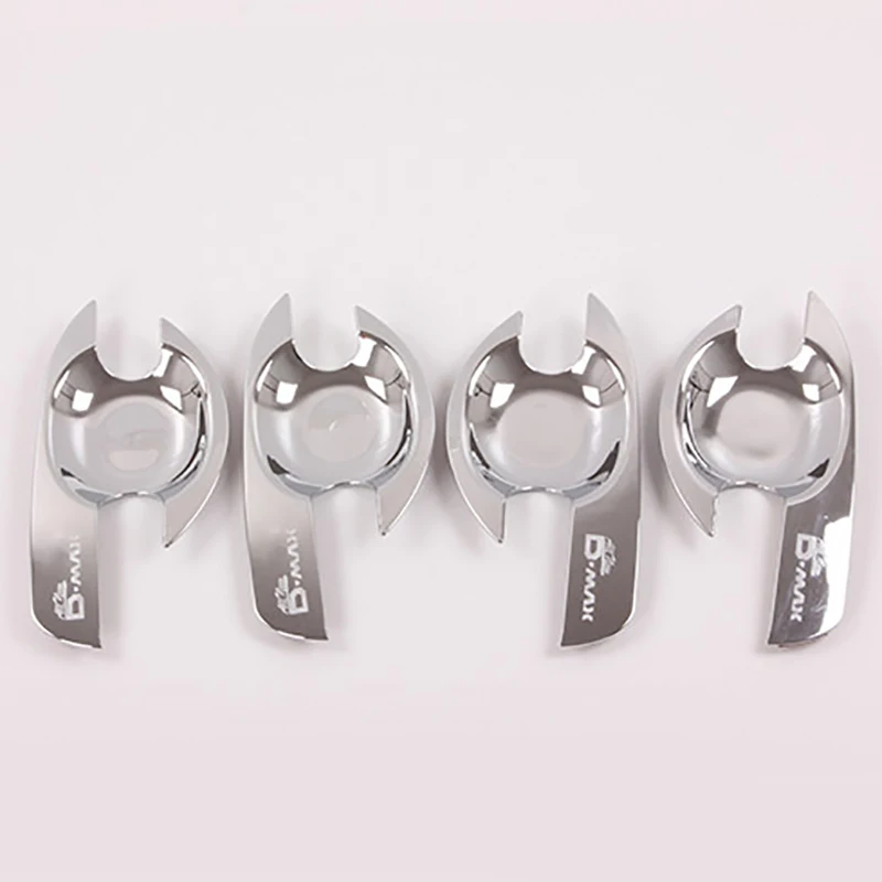 4Pcs/Set ABS Chrome Car Door Handle Bowl Cover Door Handle Bowl Trim for ISUZU D-MAX 2012-2018 2015 DMAX Accessories