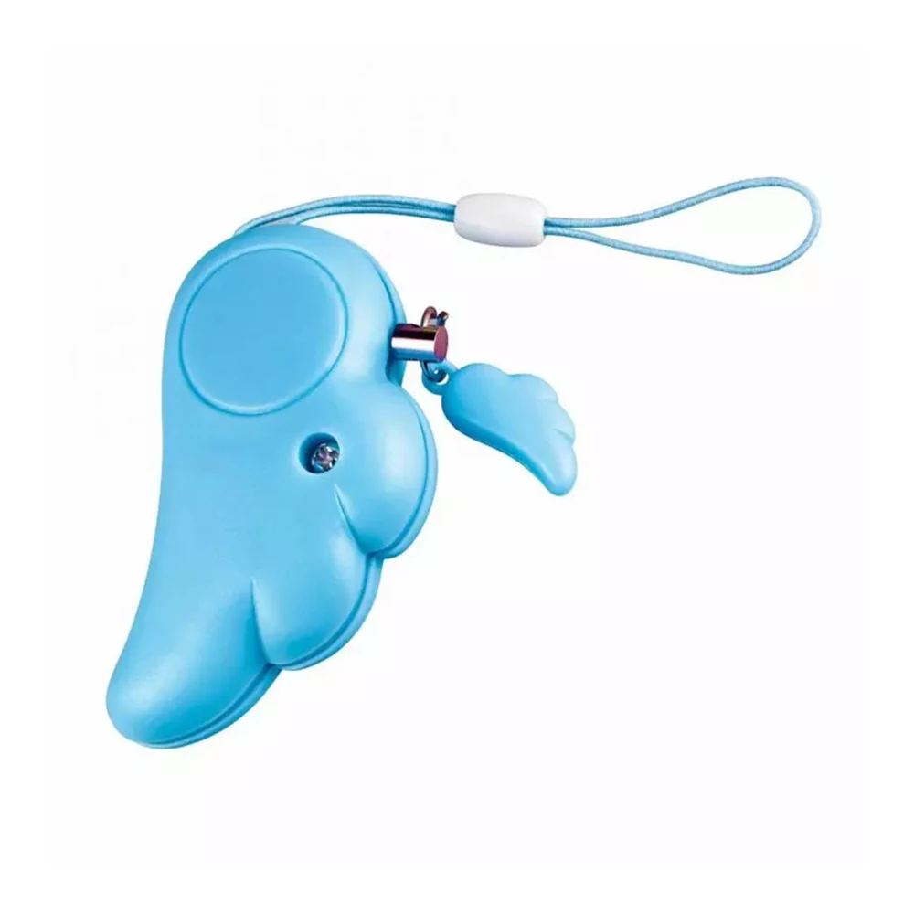 Portachiavi di autodifesa Allarme Protezione personale Ragazza Donna Sicurezza Allarme stupro 90dB Forte Forniture di autodifesa Allarme di emergenza