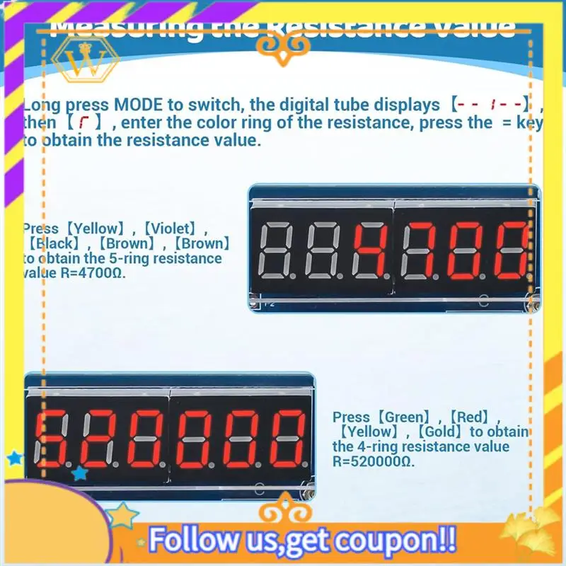 أحدث مجموعة ممارسة اللحام، مجموعة آلات حاسبة ذاتية الصنع مكونة من 6 أرقام USB/بطارية تعمل بالطاقة المكتبية مجموعة مشروع لحام الحاسبة #6