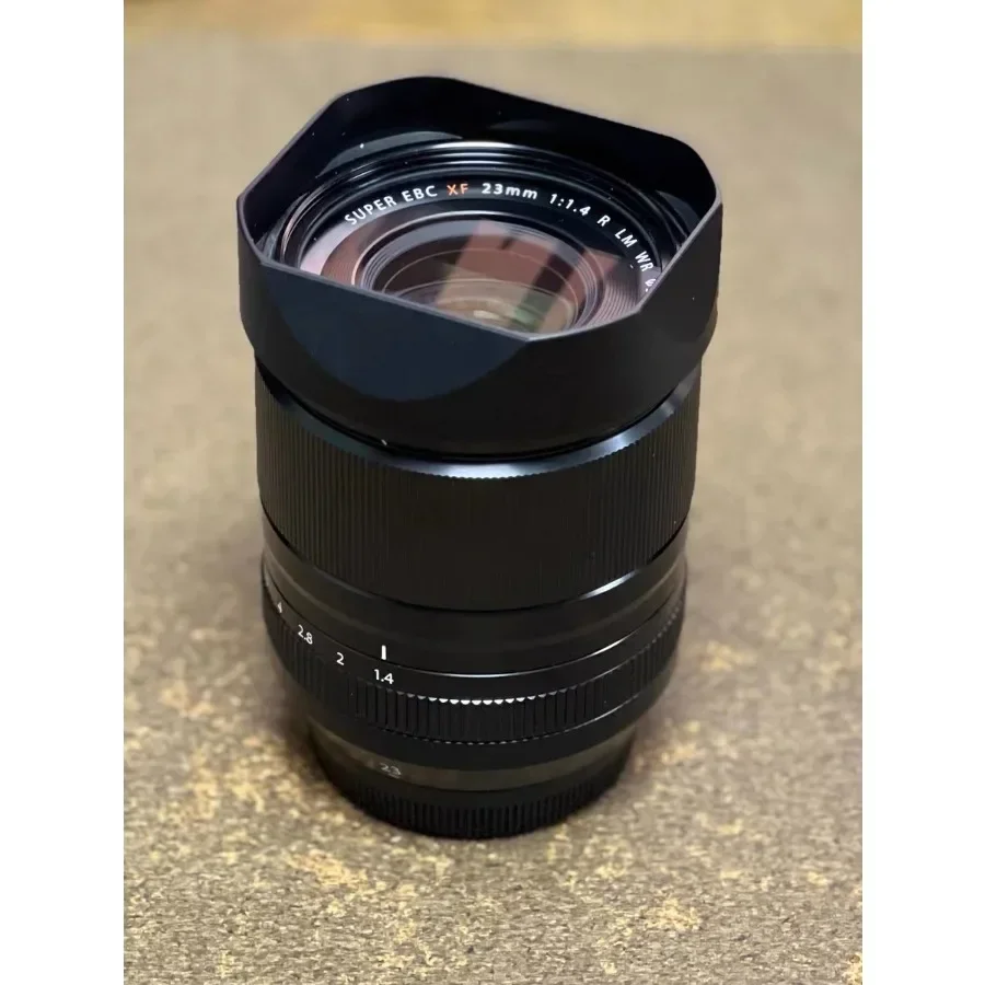 เปลี่ยน LH-XF23-2 Bayonet โลหะสแควร์เลนส์สําหรับ Fujifilm Fuji Fujinon XF33mm F1.4 R LM WR XF23mm F1.4 R LM WR