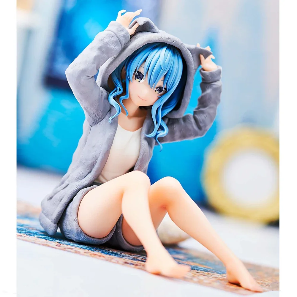 Banpresto-figura DE ACCIÓN DE Hoshimachi Suisei para niños, modelo Original de Anime, tiempo de relajación, Hololive, juguete coleccionable, regalo