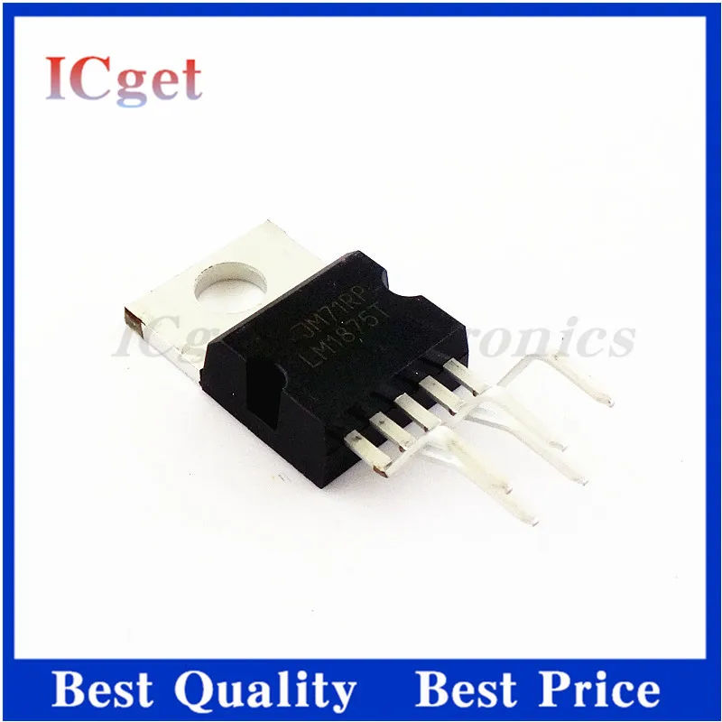 10PCS LM1875T TO220-5 LM1875 TO220 20W CD1875 D1875 Audio Power Amplifier