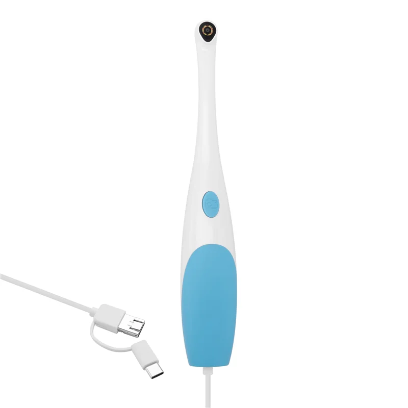 AT29-Para telefone android para pc compatível endoscópio portátil tipo-c inspeção boroscópio 3 em 1 usb cobra câmera 6 luzes led