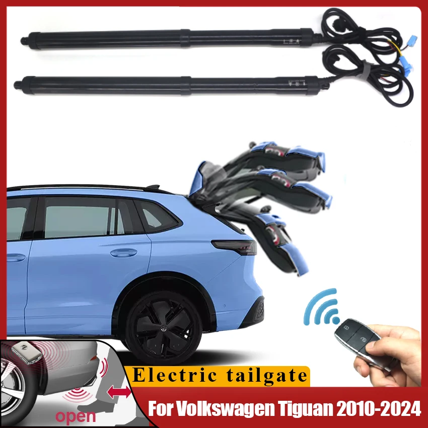 For Volkswagen Tiguan 2010-2023 2024 trunk electric tailgate lift auto automatic trunk opening drift drive kit foot sensor