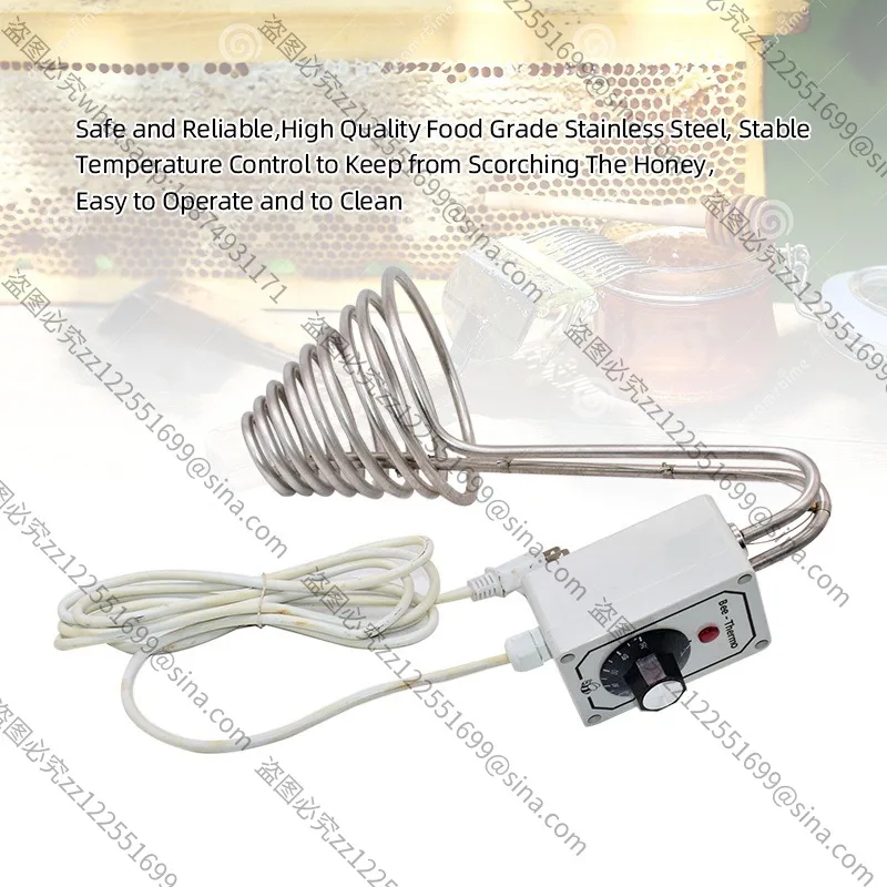 Suitable for Spiral Honey Melting Device, Bucket Heating Ring Honey Melting Treasure, Heating Belt High Temperature Adjustable - view 3
