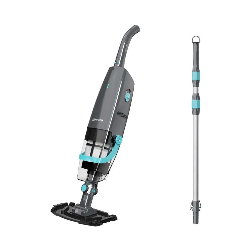 

Rechargeable 16 Gal/Min Handheld Pool Vacuum Cleaner 60 Min Runtime Cordless Design with Plastic Material