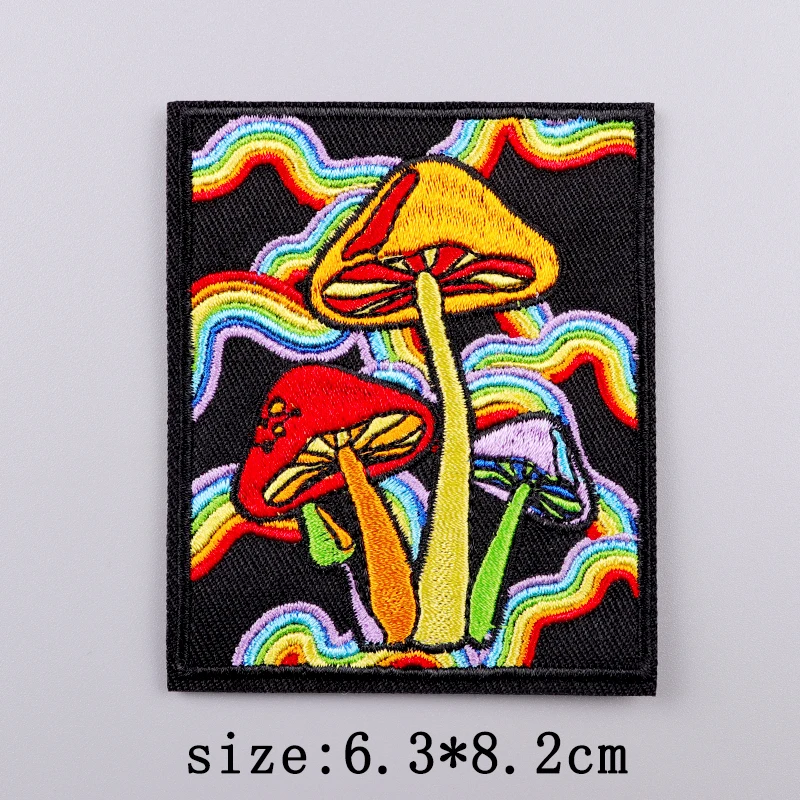 Tarot Patch Iron On Patches For Clothing Thermoadhesive Patches On Clothes DIY Hook Loop Embroidery Patch Sewing Applique Badges