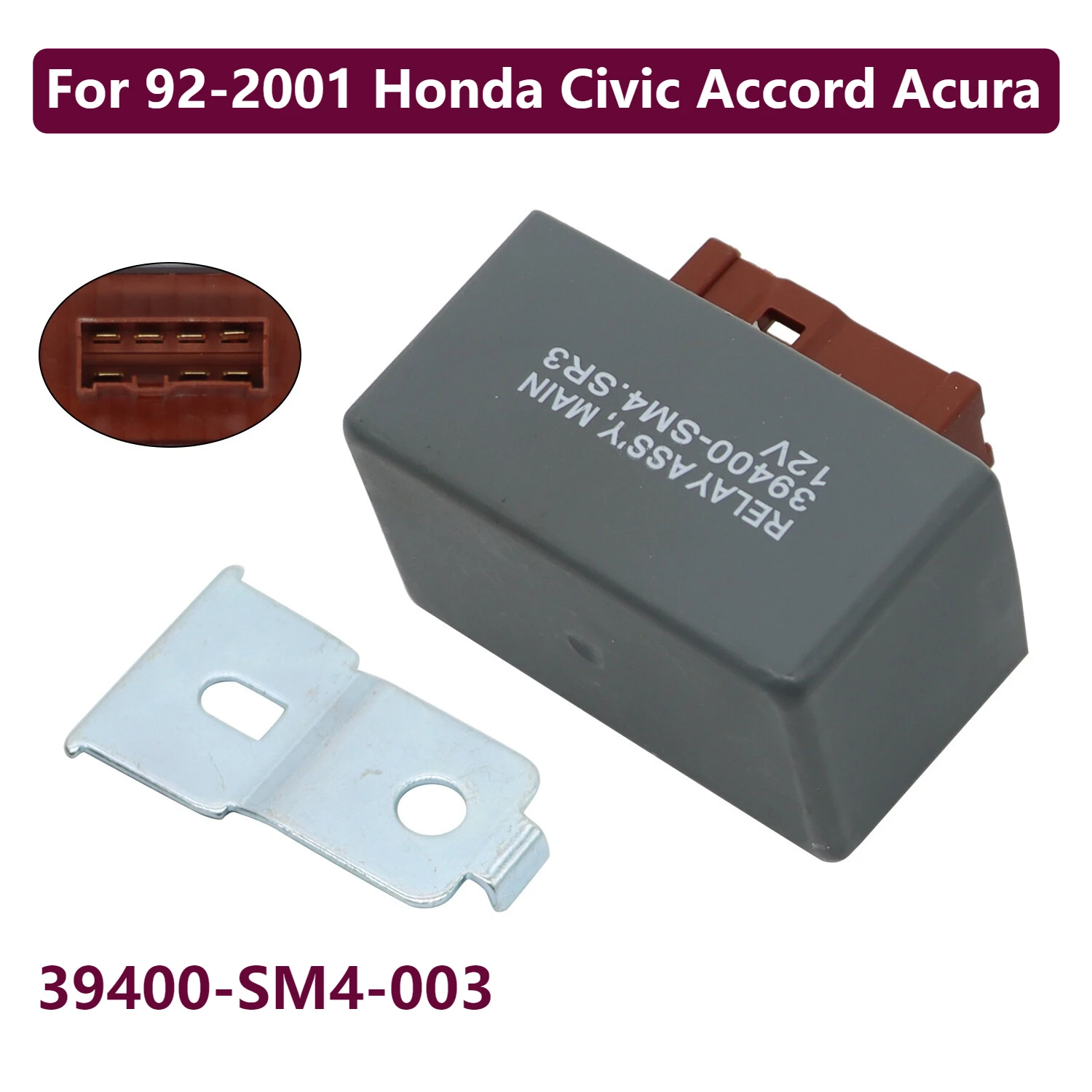 

Главное реле топливного насоса 39400-SM4-003 для Honda Civic Accord Acura 92-2001 годов, новинка