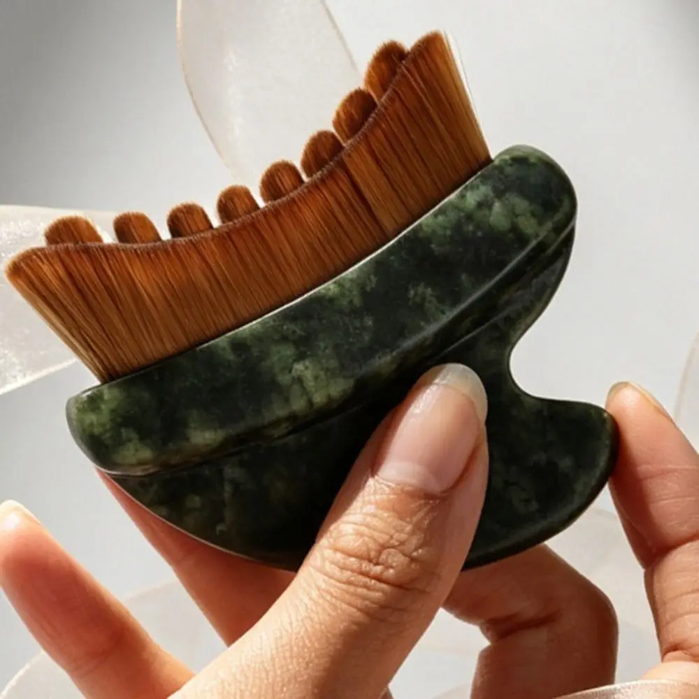 Portable Lymphatic Contour Face Brush Multi-function Chin Reduce Puffiness Lymphatic Drainage Massager for Face