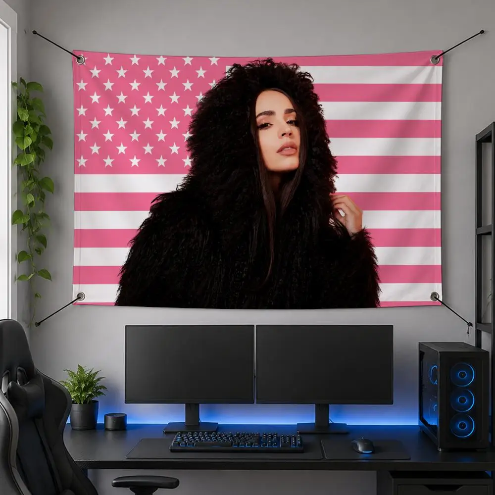 Celebrity Classic Art Famous Global Star S-Sofia Carson Flags Flag Banner for Bedroom Dorm Party Home Living Room Game Room Gift