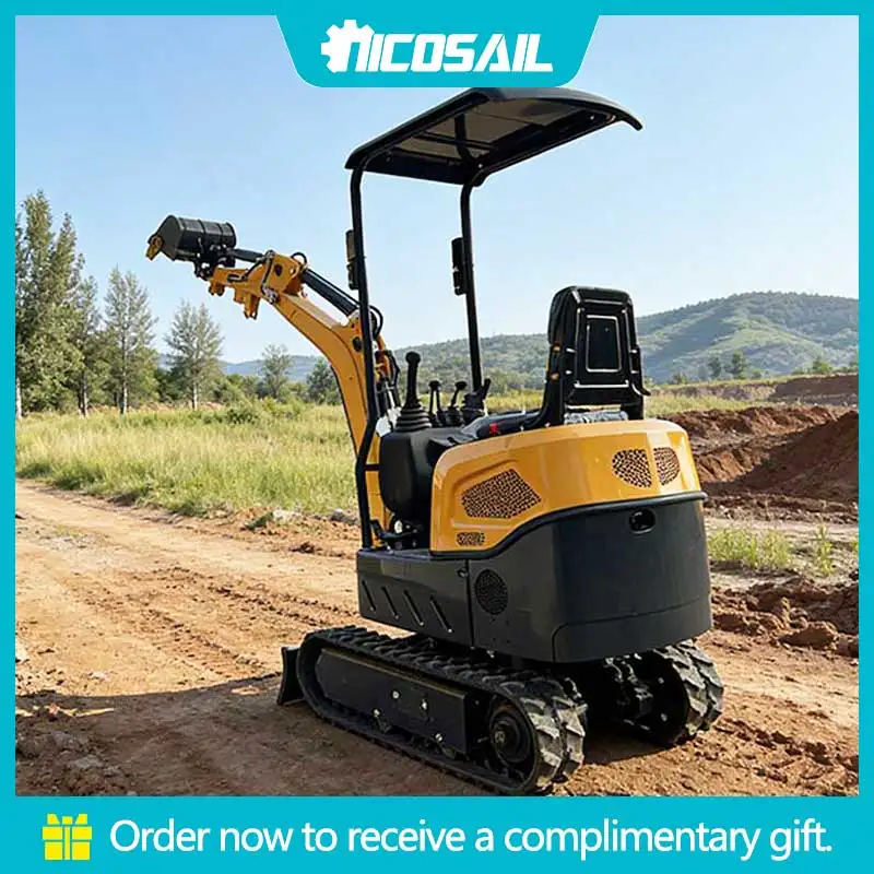 

Orchard Management 1.2ton Mini Excavator - Low Fuel Use & Narrow Access for Tree Care & Fertilizer Trenches
