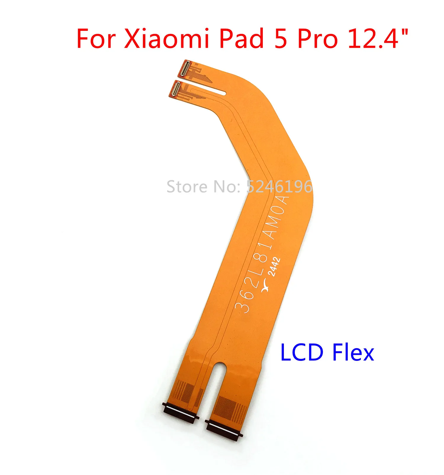 1pcs LCD Display Flex Cable Connector For For Xiaomi Mi Pad 5 Pro Xiaomi Pad 5 Pro 12.4