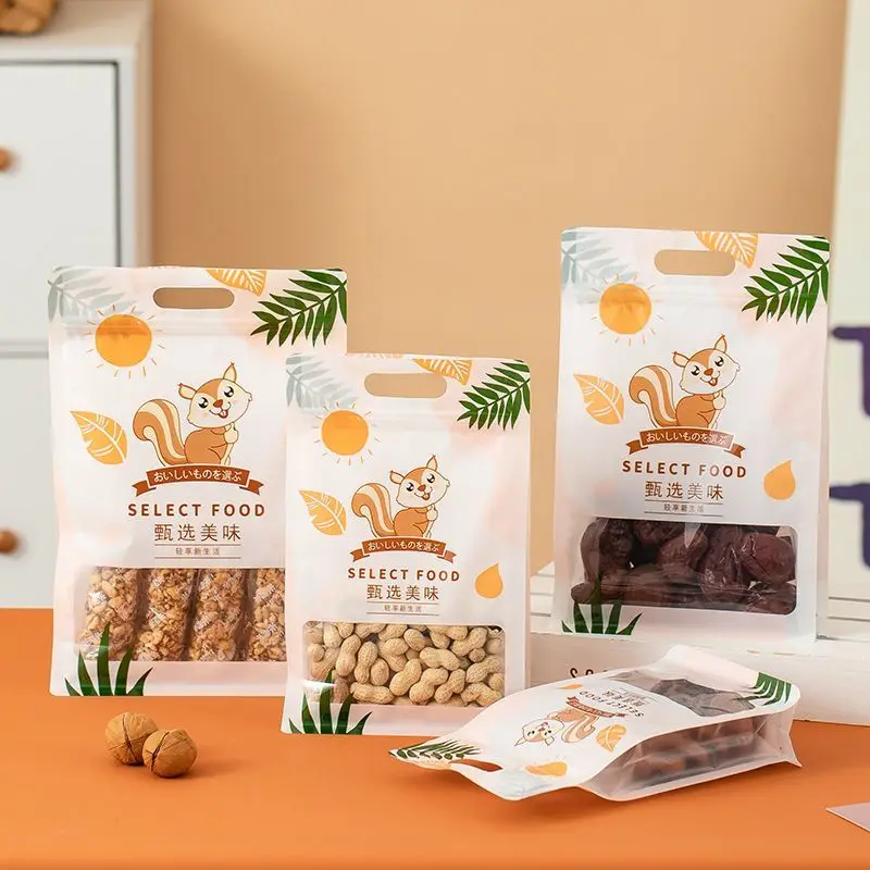 

Custom.[1374 People Collected] Eight-Side Seal Self-Sealing Bag Tea Leaf Sealing Bag Breakfast Dried Fruit Biscuit Snack Food Ha