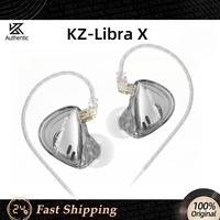 KZ Libra X Ultra-Wide Frequency Dynamic HiFi In-Ear Earphone IEMs Monitor With 0.75mm Replaceable cable PK EDX PRO EDC PRO