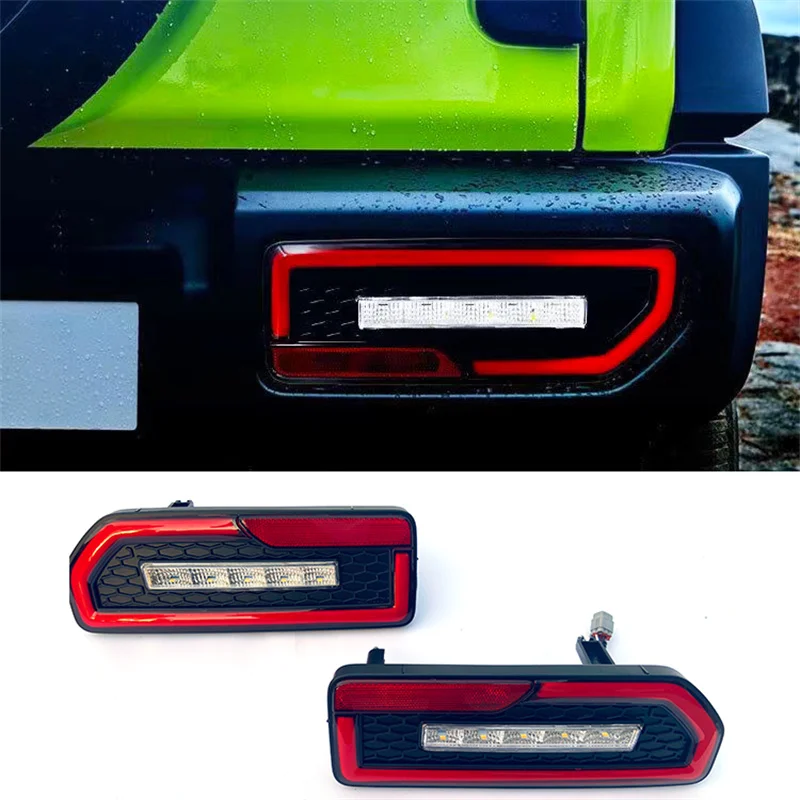 

2Pcs Car Led Tail Lamp Tail Light Turn Signal Light Jimny Accessories For 2019 2020 2022 Suzuki Jimny Jb74 JB64 Exterior Parts