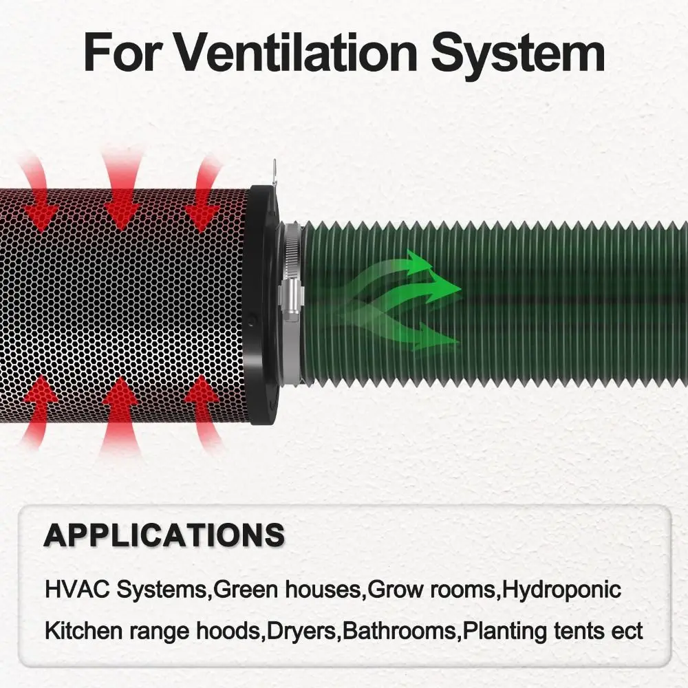 المهنية 6/7 بوصة مجفف تنفيس خرطوم معزول الألومنيوم احباط مجاري الهواء 3 طبقة حماية الثقيلة العادم الأنابيب المطبخ