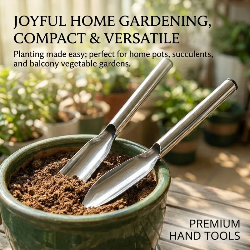 

Садовые инструменты: импортная лопата из нержавеющей стали, многофункциональный садовый инструмент для копания, прополки и сбора дикорастущих овощей