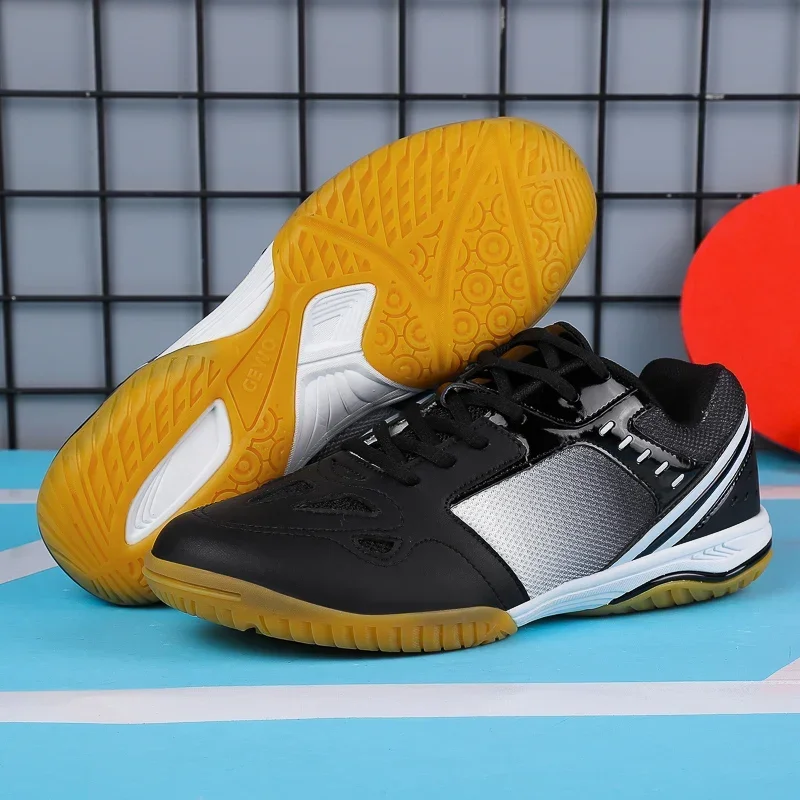 

Унисекс, модные профессиональные кроссовки для волейбола, бадминтона, тенниса, удобные нескользящие прочные туфли на шнуровке с резиновой подошвой, кроссовки для пар