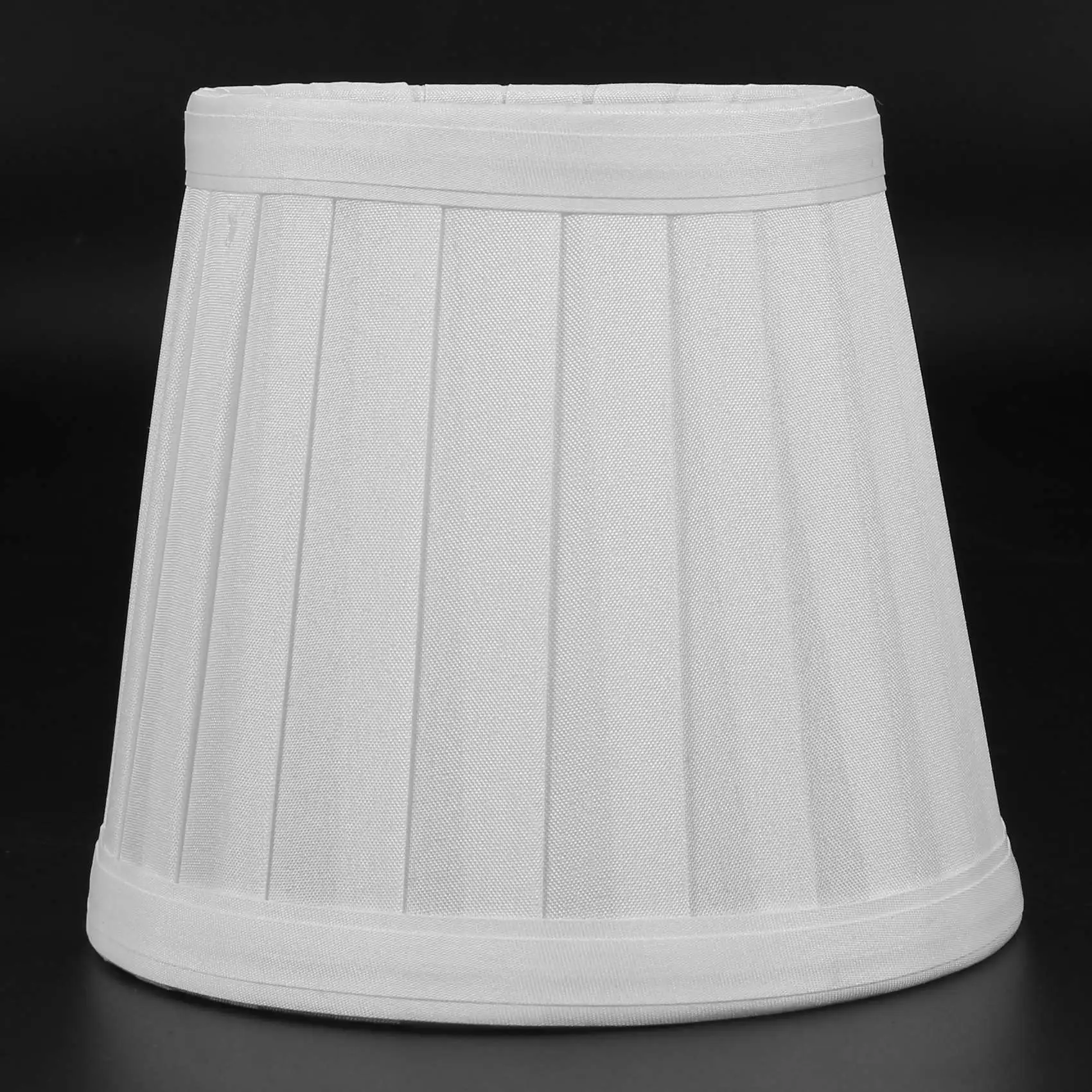 

ABJN-2X Vintage Fabric Lamp Shade Table Desk Bed Lamp Cover Holder Chandelier White