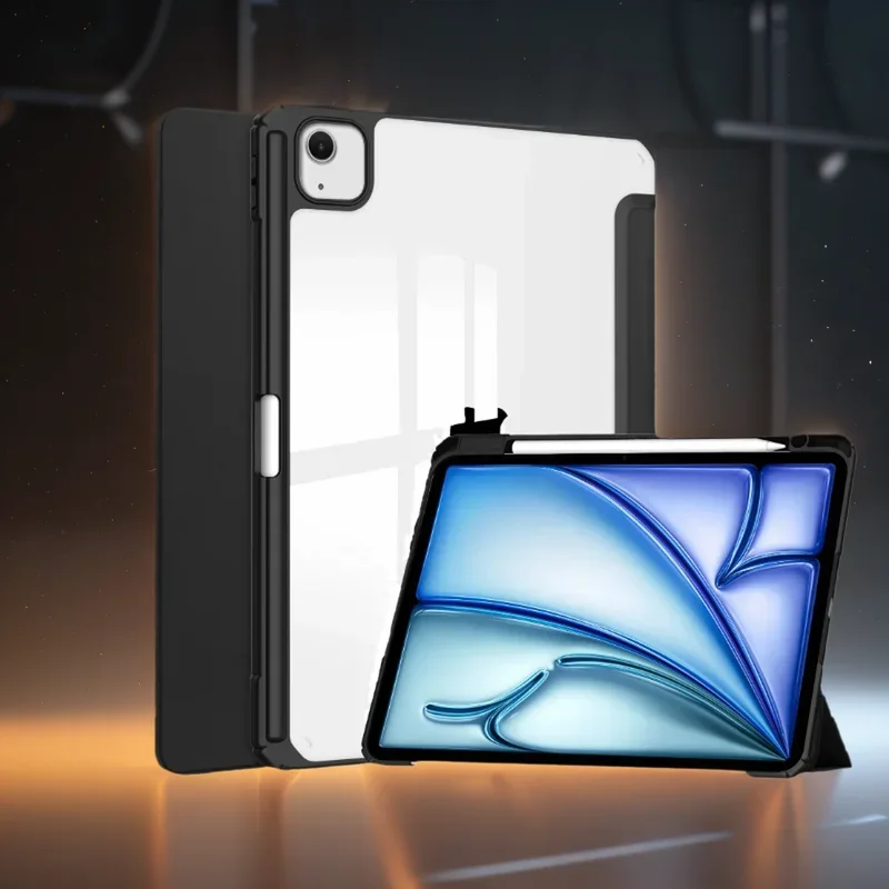 

For Apple iPad Air 13 A3269 A3271 Cover case Magnetic For new iPad 2025 13 inch Tablet Cover with Folding Stand and pen slot