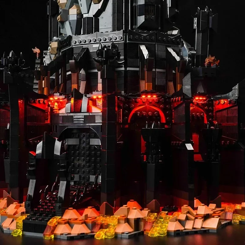 Lighting Set For Creator Expert Barad-Dûr 10333 Lord Of The Rings Rivendell Not Include Building Blocks (Only Led Light Kit)